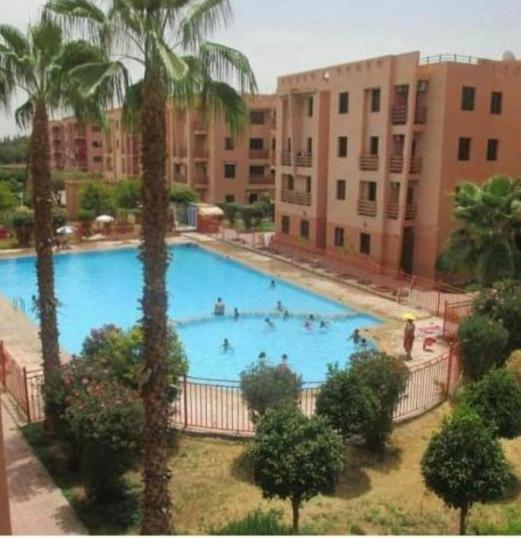 Charmant Logement Avec Parking Residenciel Sans Piscine Lägenhet Marrakesh Exteriör bild